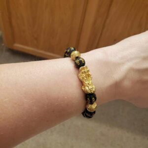 Feng Shui Pixiu Black Obsidian Wealth Bracelet – Attract Wealth