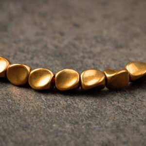 Tibetan Copper Beads Bracelet Handmade – For Healing, Strength & Protection